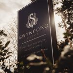 Swynford Manor wedding and events venue sign.