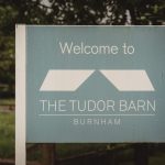 Sign for The Tudor Barn in Burnham